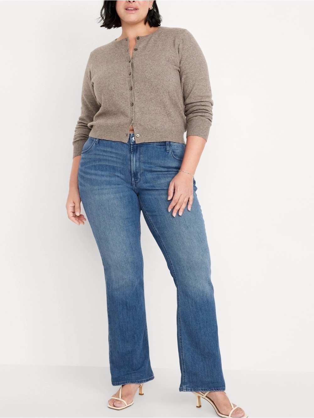 Old Navy Mid Rise WOW Boot Cut Jeans